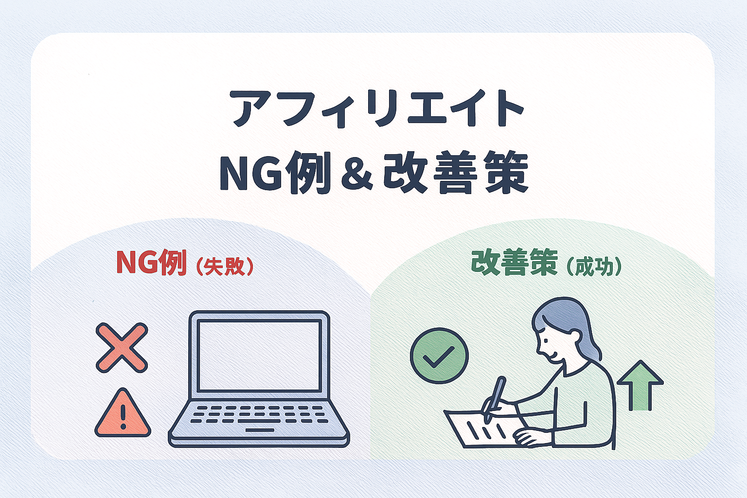 【最新版】初心者が避けるべきアフィリエイト記事のNG例徹底解説