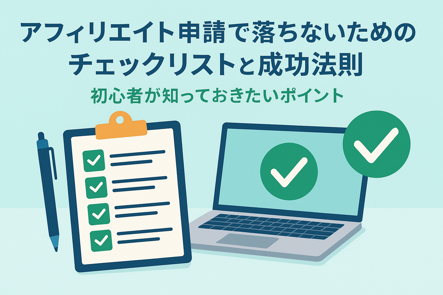 【最新版】アフィリエイト審査に落ちないための決定版ガイド